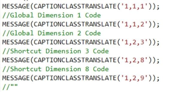 dimensioncodes