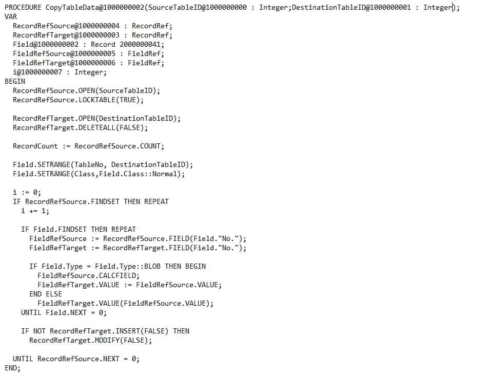 CopyData