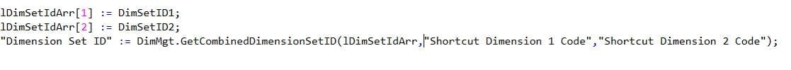 MultipleDimSets