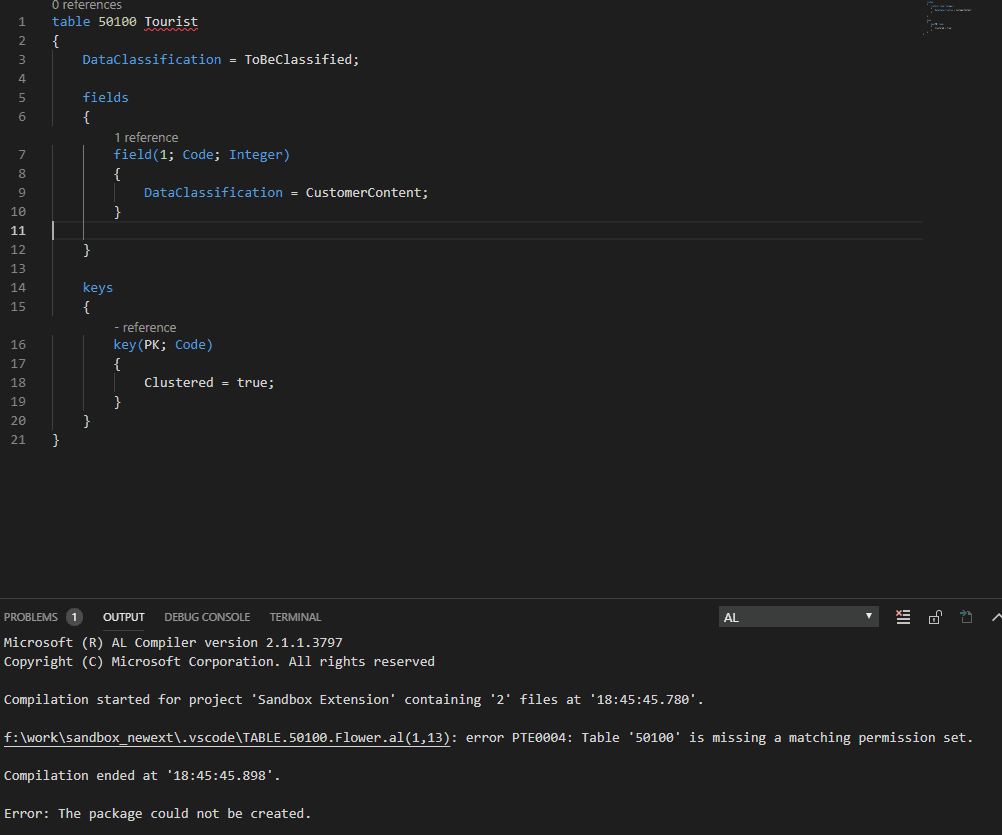 Compile Error