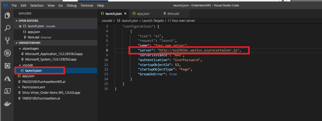 launchjson