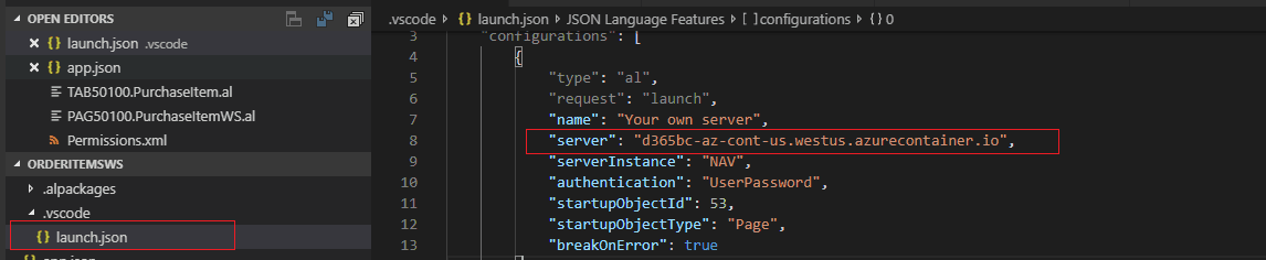 vscode to azure